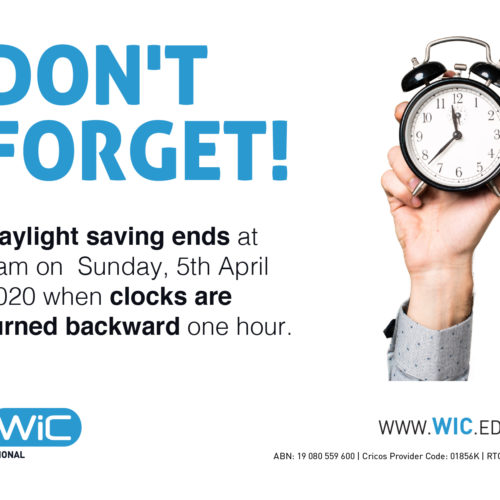 Daylight Saving Ends Daylight Saving Ends