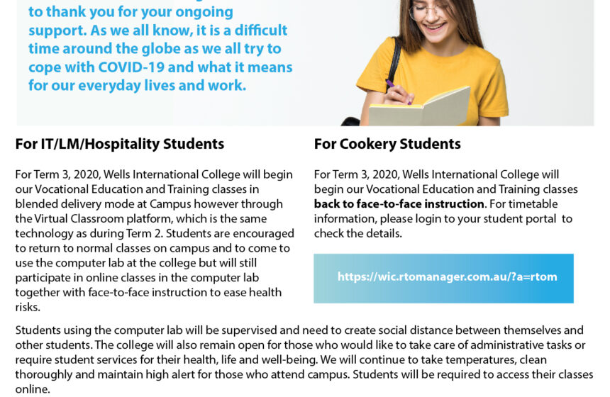 Newsletter T3 July 2020 Newsletter T3 July 2020
