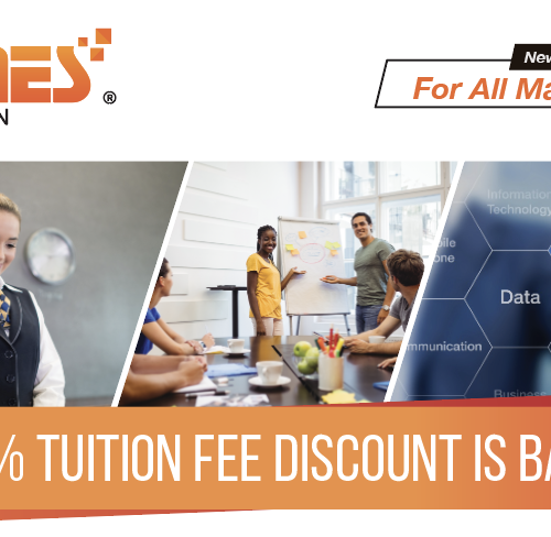 50 % Tuition Fee Discount