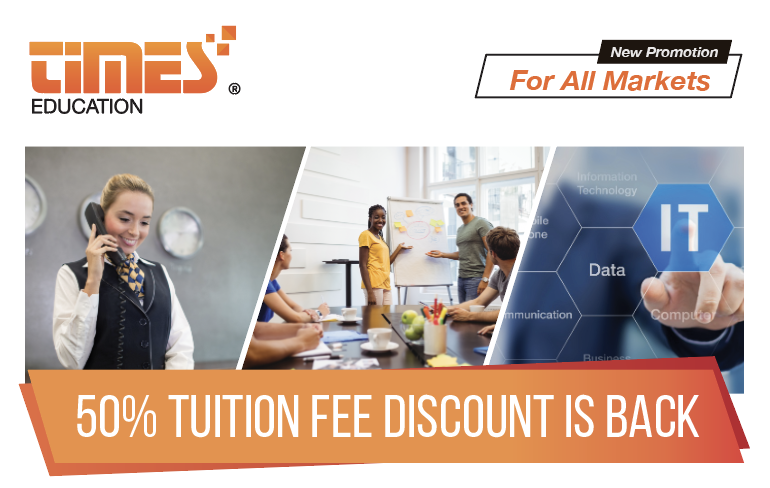 50 % Tuition Fee Discount