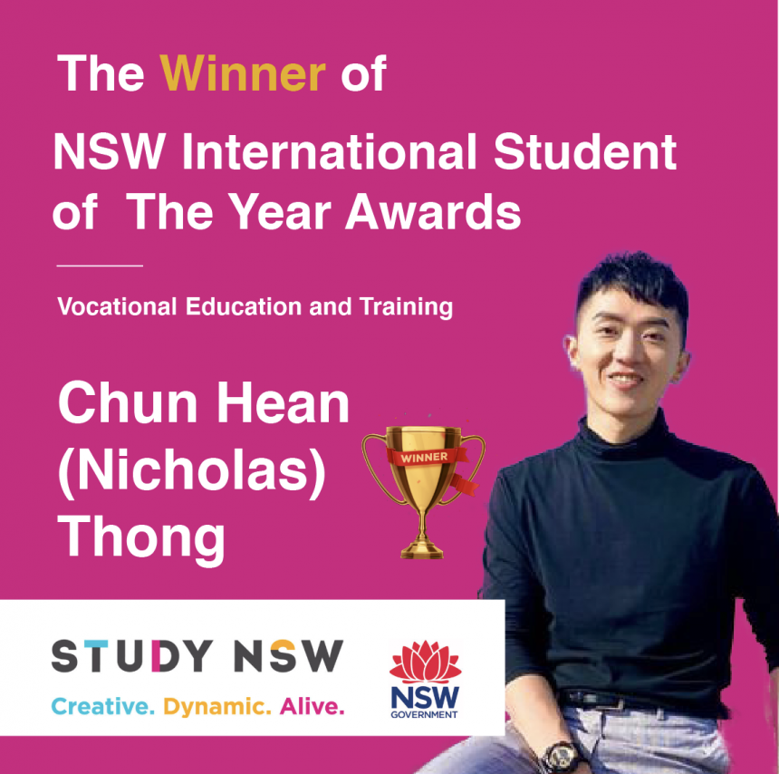 Congrats to the winner – Nicolas Thong Congrats to the winner – Nicolas Thong